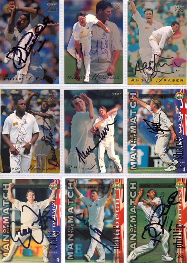 Futera 1994-95 Elite Ashes Heroes Box Set (60) + Special